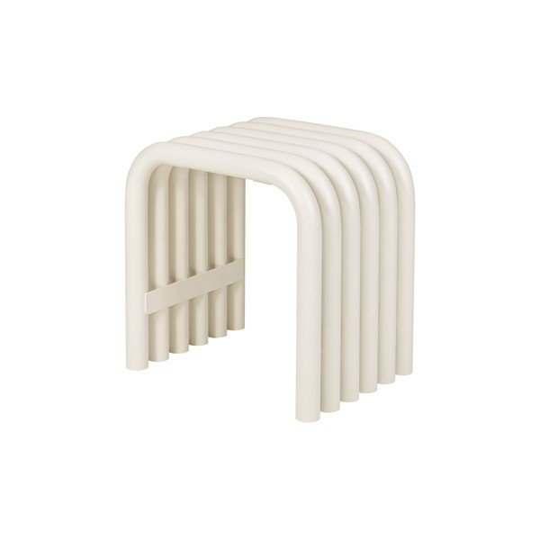 Bež metalna vrtna stolica Nokk – noo.ma