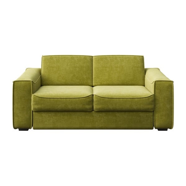 Maslinasto zelena kauč na razvlačenje MESONICA Munro, 204 cm
