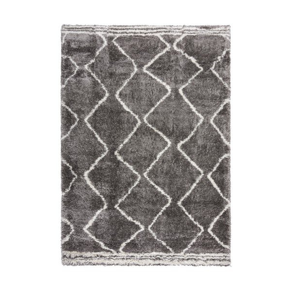 Sivi tepih 200x290 cm Riad Berber – Flair Rugs