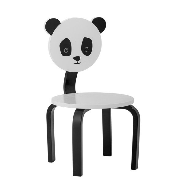 Crno-bijela dječja stolica Marle – Bloomingville Mini