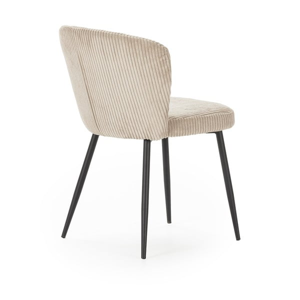 Bež blagovaonske stolice u setu 4 kom od samta Megan – Marckeric-image-4