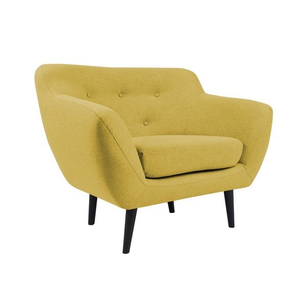 Žuta fotelja Mazzini Sofas Pijemont-image-1