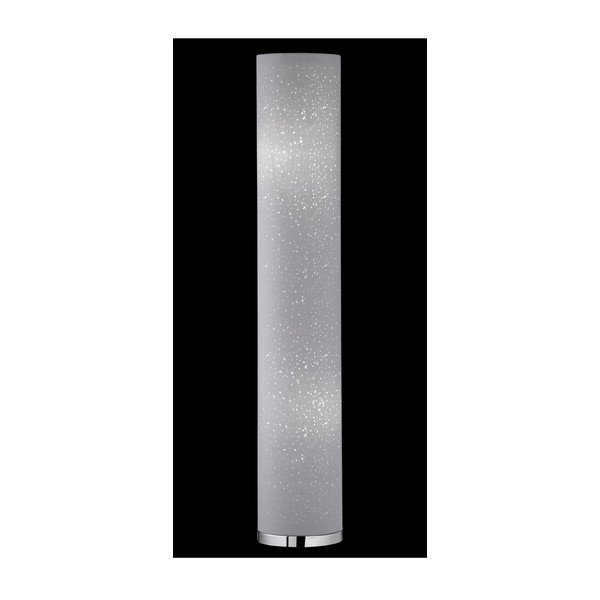 Siva stojeća svjetiljka s tekstilnim sjenilom (visina 110 cm) Thor – Fischer & Honsel-image-2