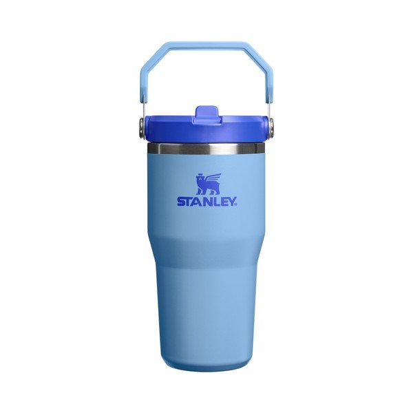 Plava termosica od nehrđajućeg čelika 600 ml IceFlow™ Flip Straw 2.0 Tumbler Blue Sky – Stanley
