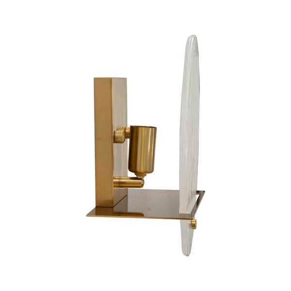 Staklena zidna lampa u zlatnoj boji Portlan – Mauro Ferretti-image-2