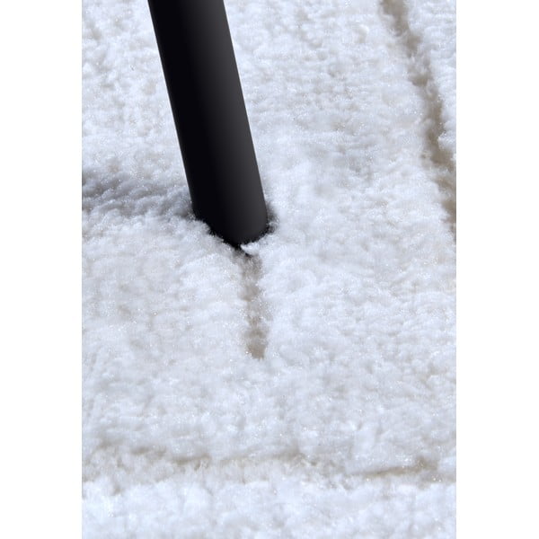 Bijeli okrugao tepih ø 200 cm Panglao New York White – Elle Decoration-image-3