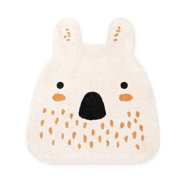 Krem periv/ručno rađen pamučan dječji tepih 120x137 cm Snuggle Nienchen – Hanse Home
