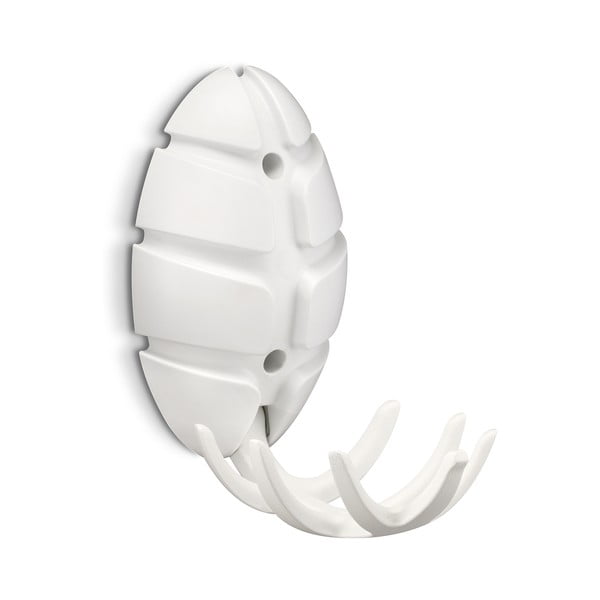 Bijela plastična zidna kuka Bug – Spinder Design-image-2