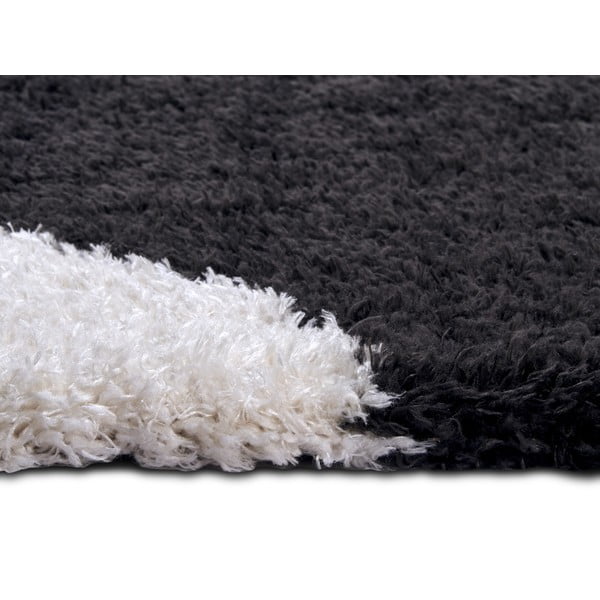 Crno-bijeli tepih 80x150 cm – Elle Decoration-image-3