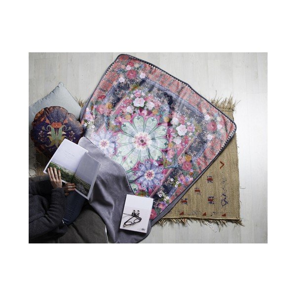 Madre Selva deka Tierra Flower Mandalas, 130 x 170 cm-image-1