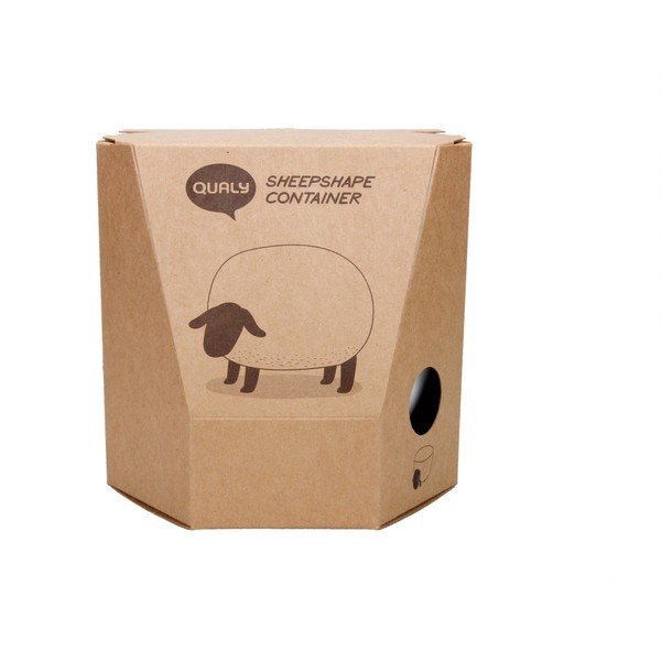 Prozirna višenamjenska posuda u obliku ovce Qualy&CO Sheepshape Container-image-3