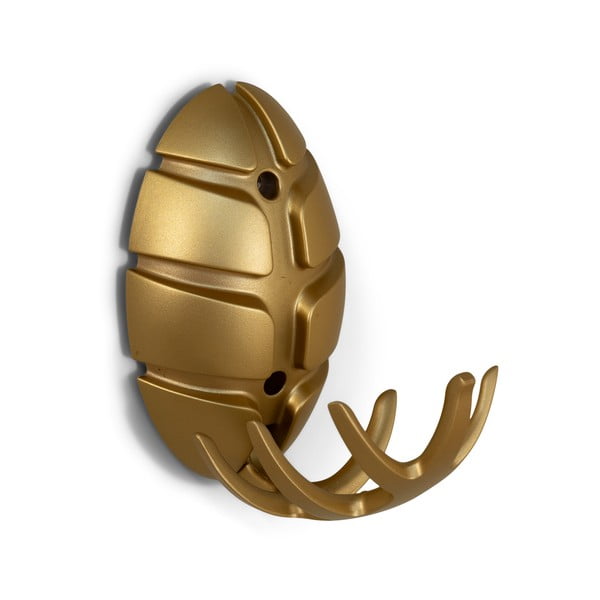 Plastična zidna kuka u zlatnoj boji Bug – Spinder Design-image-2