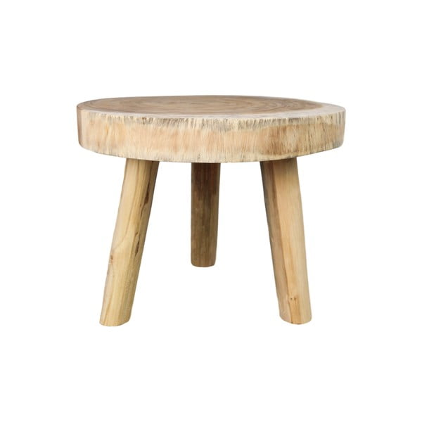 Ručno izrađen drveni stol HSM kolekcija Munggur, ⌀ 45 cm