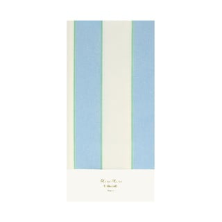 Stolnjak 137x259 cm Pale Blue Stripe – Meri Meri