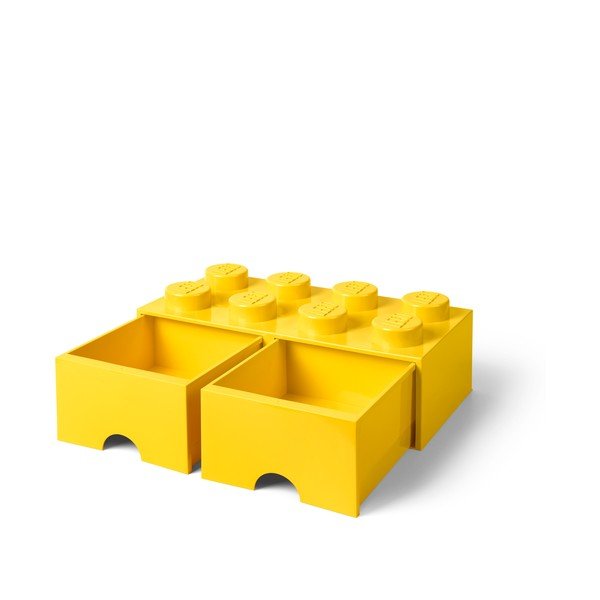 Žuta kutija za pohranu s dvije ladice LEGO®-image-2