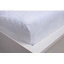 Bijela plahta s gumom od mikropliša 180x200 cm – Jerry Fabrics