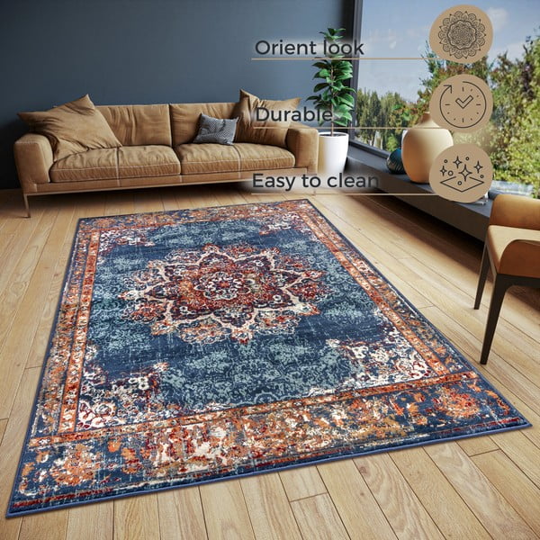 Tamnoplavi tepih 160x235 cm Orient Maderno - Hanse Home-image-4