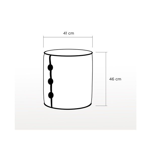 Sjedalo Dombi Sebastien, Mimar ⌀ 41 cm-image-1