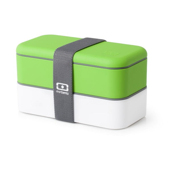 Monbento bijelo-zelena kutija za ručak