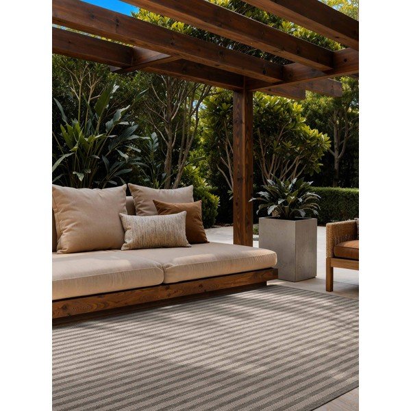 Sivi/krem unutarnji i vanjski tepih 160x230 cm Haringey Linley – Ted Baker-image-1