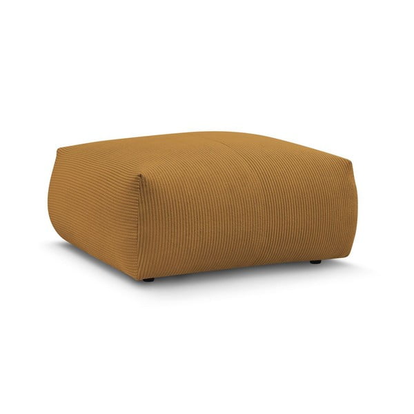 Žuti  tabure od samta Voltaire – Bobochic Paris-image-3