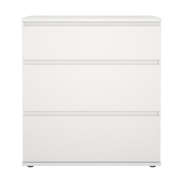 Bijela niska komoda 77x84 cm Nova – Tvilum