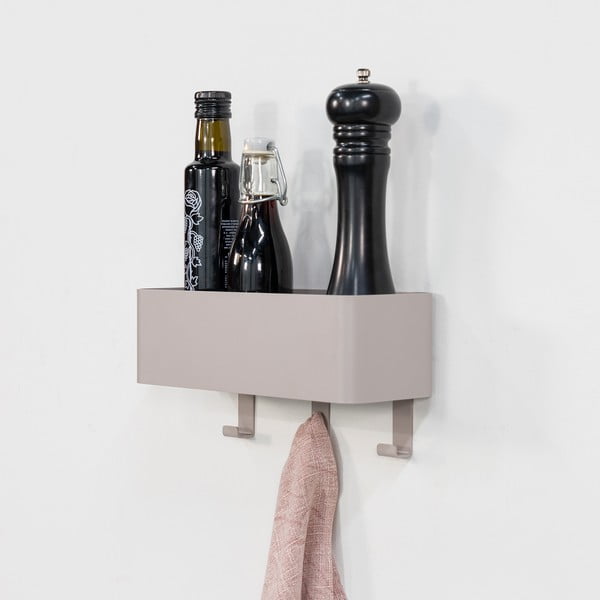 Smeđe-siva željezna zidna kupaonska polica Multi – Spinder Design-image-3