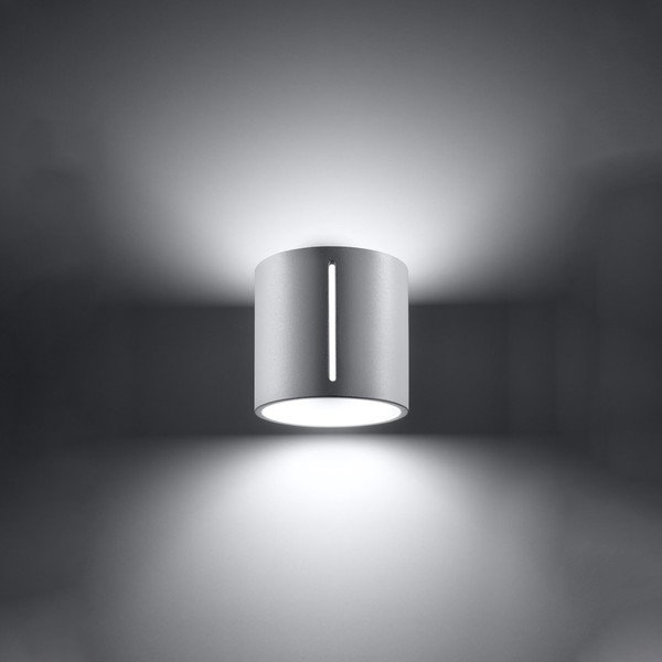 Bijela zidna lampa Vulco – Sollux-image-3