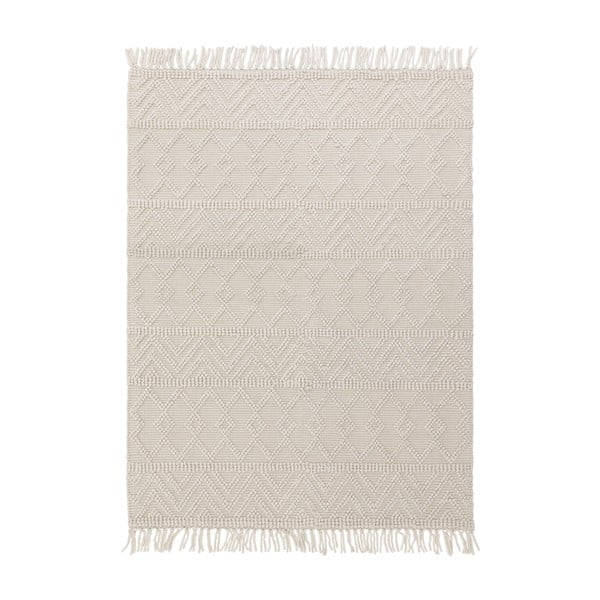 Krem vuneni tepih 200x290 cm Asra – Asiatic Carpets