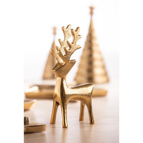 Metalna božićna figurica (visina 11 cm) Noelle Reindeer – Ladelle-image-2