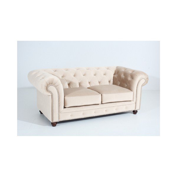 Krem kauč Max Winzer Orleans Velvet, 196 cm-image-3