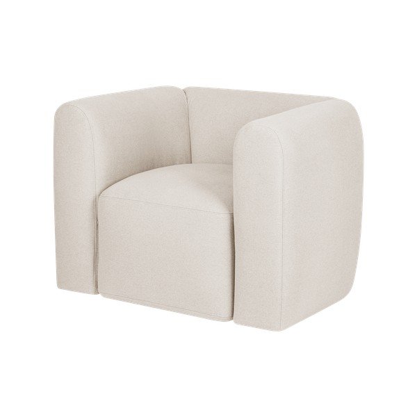 Bež fotelja Flom – noo.ma