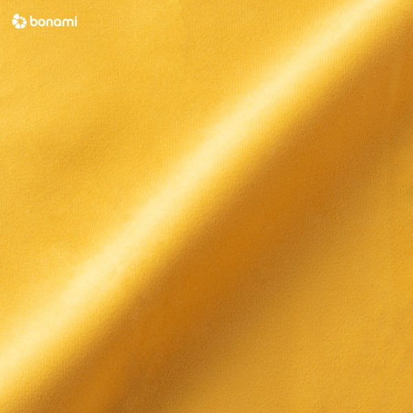 Žuta baršunasta fotelja Mazzini Sofas Sardaigne-image-1