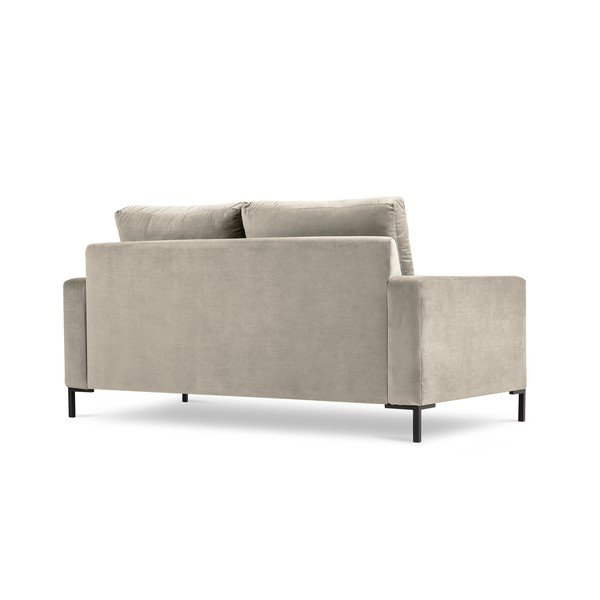 Bež baršunasta sofa Interieurs 86 Seine, 158 cm-image-3