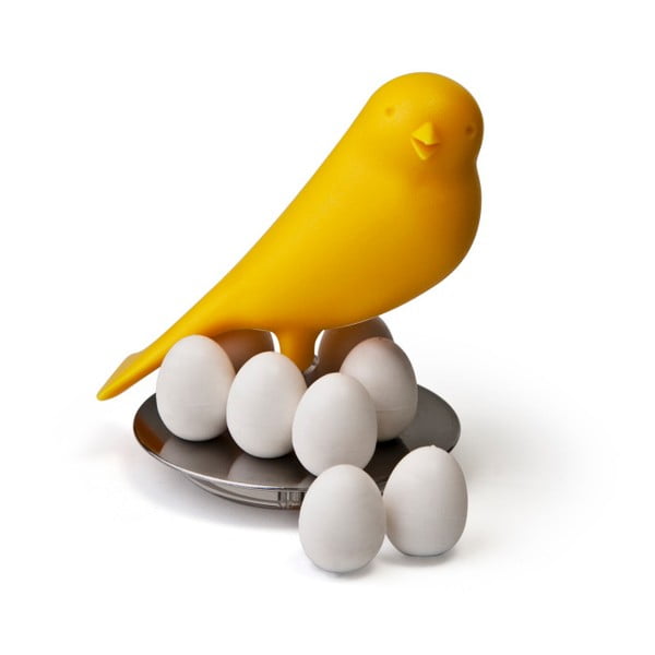 Žuti stalak s Qualy Magnetic Egg Sparrow magnetima