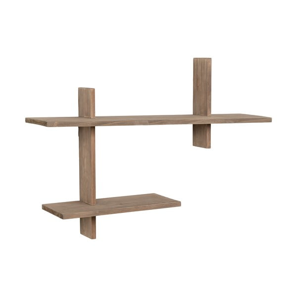 Polica s više razina od masivnog bora u prirodnoj boji Ovada – House Nordic-image-2