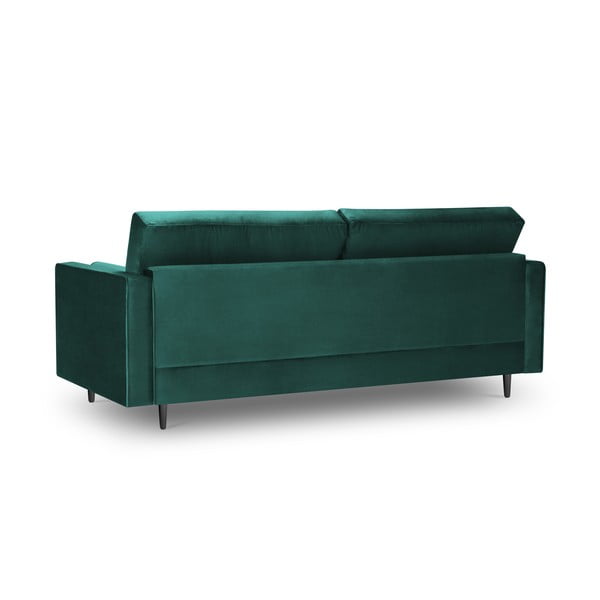 Petrolej zelena baršunasta sofa Milo Casa Santo, 219 cm-image-4