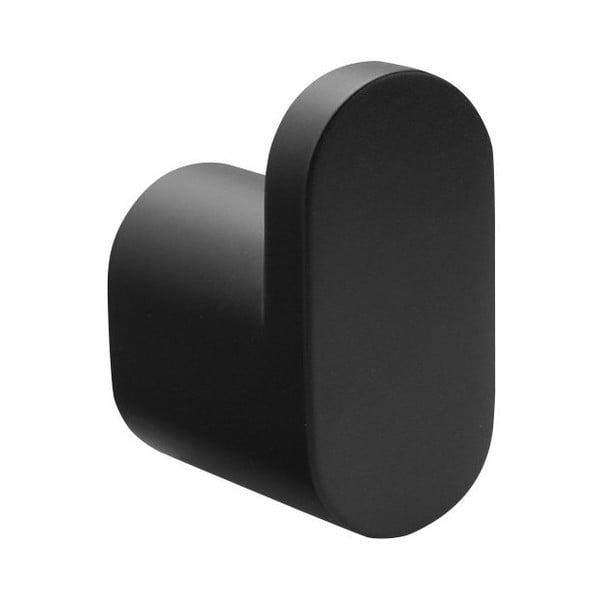 Mat crna mjedena zidna kuka Flori – Sapho