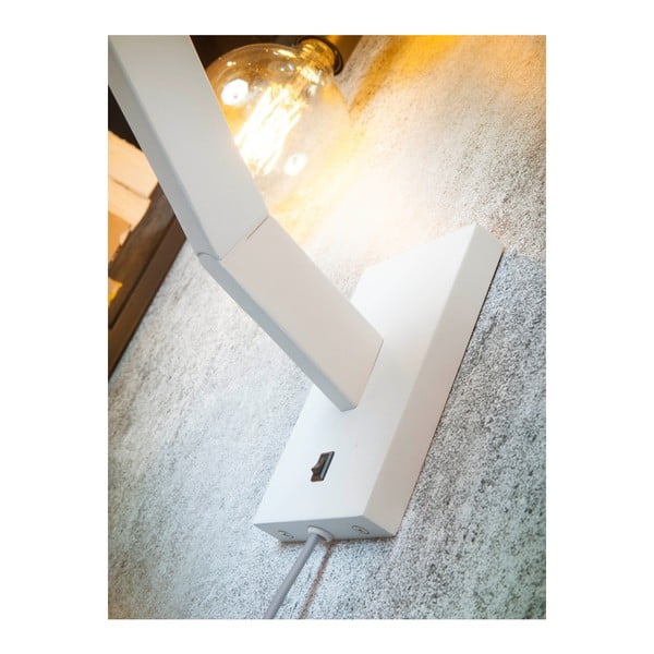 Bijela zidna lampa - it's about RoMi Biarritz-image-1