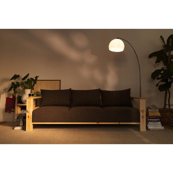 Tamno siva sofa 225 cm Bare – Karup-image-4