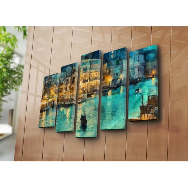 Slike u setu od 5 kom Venice - Wallity-image-3