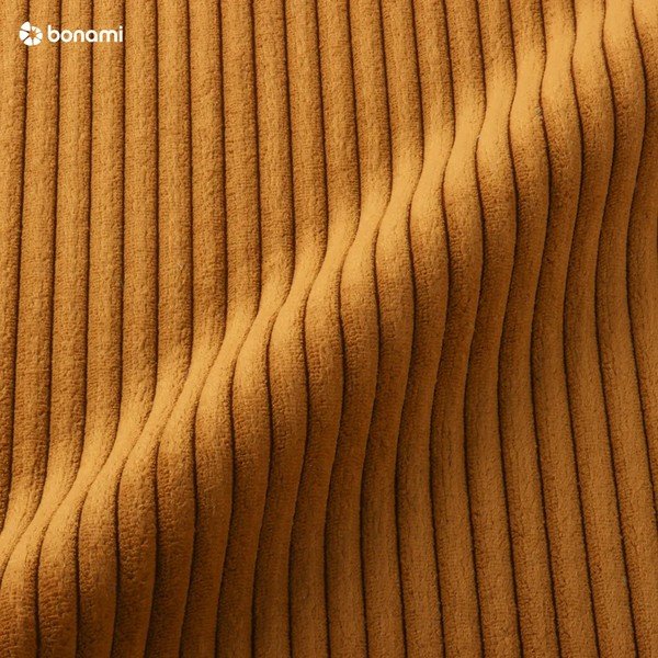 Senf žuta sofa od samta 280 cm Voltaire – Bobochic Paris-image-1