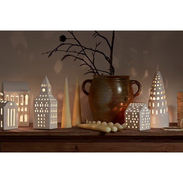 Keramički svijećnjak za svijeću lučicu Urbania Lighthouse Church Tower – Kähler Design-image-3