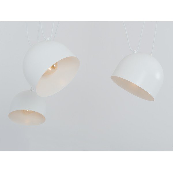 Bijela viseća lampa s metalnim sjenilom 250x250 cm Popo - CustomForm-image-3