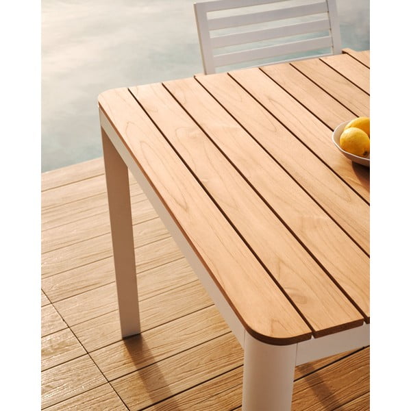 Vrtni stol aluminijski 90x163 cm Bona – Kave Home-image-4