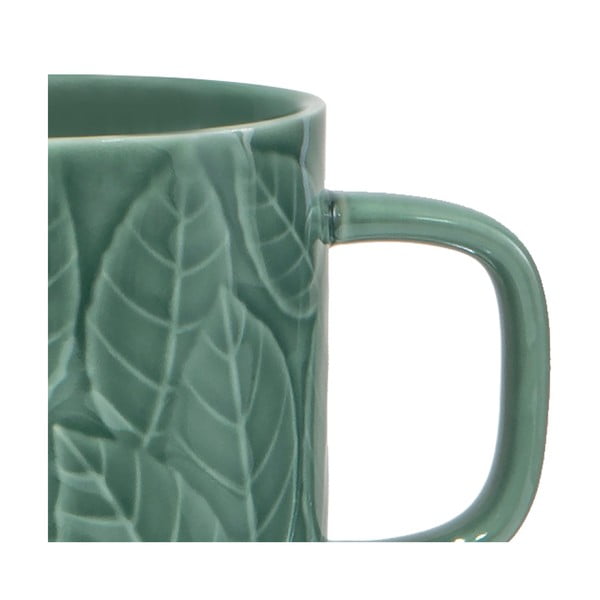 Tirkizne porculanske šalice u setu 4 kom 400 ml Heath Jade – Ladelle-image-2