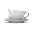 Bijela porculanska šalica za kavu 58products Kisses, 200 ml