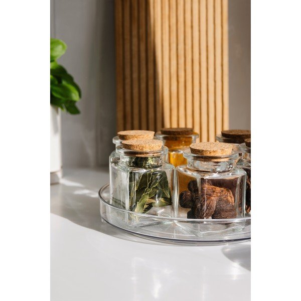 Plastičan okretni organizator začina ø 24 cm – Casa De Engel-image-1