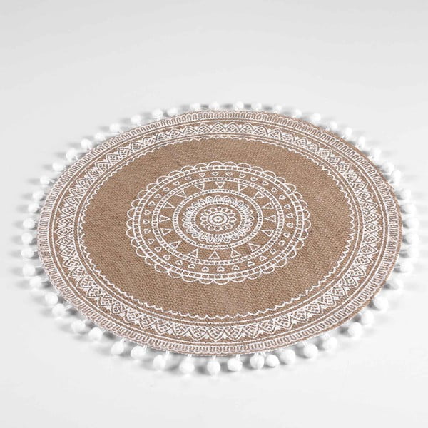 Juten podmetač ø 38 cm Renata – douceur d'intérieur