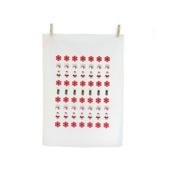 Set od 2 ručnika Lisica Snjegović, 70 x 50 cm-image-1